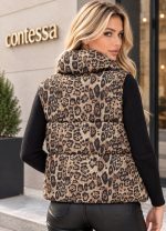 Αμάνικο Μπουφάν Animal Print - ΛΕΟΠΑΡ - Image 2